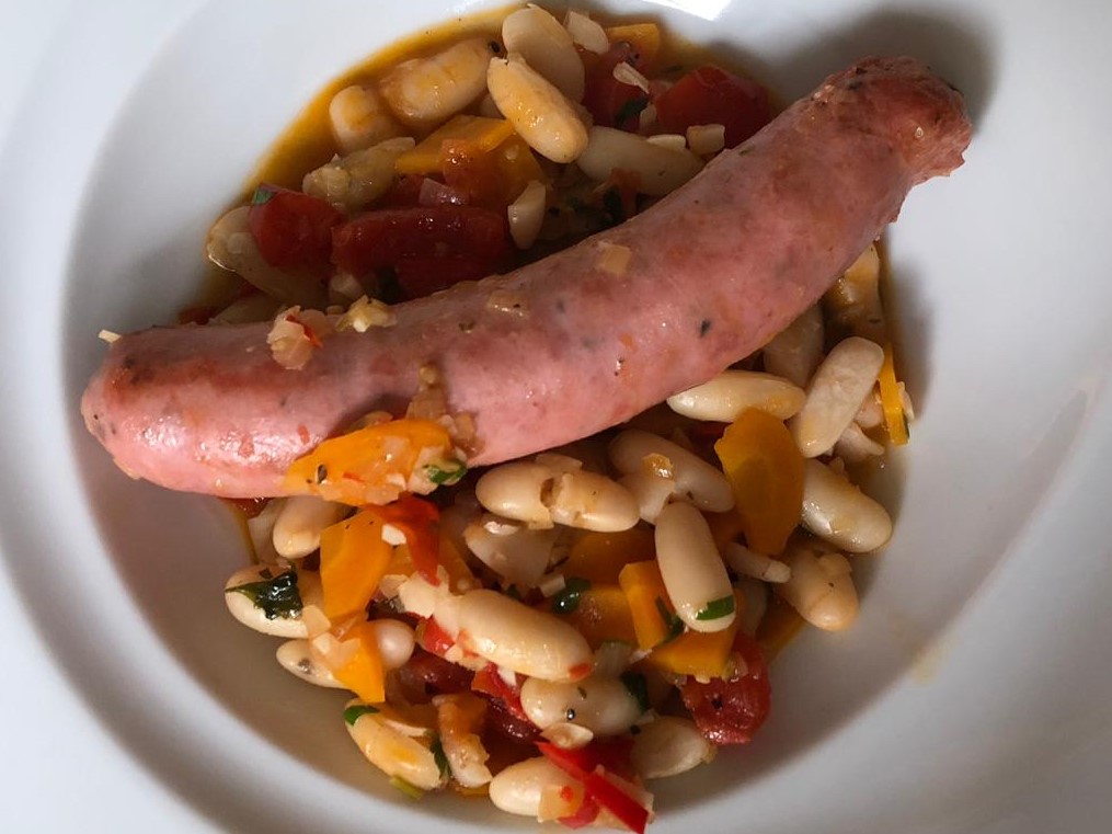 Cassoulet mit Toulouser Wurst