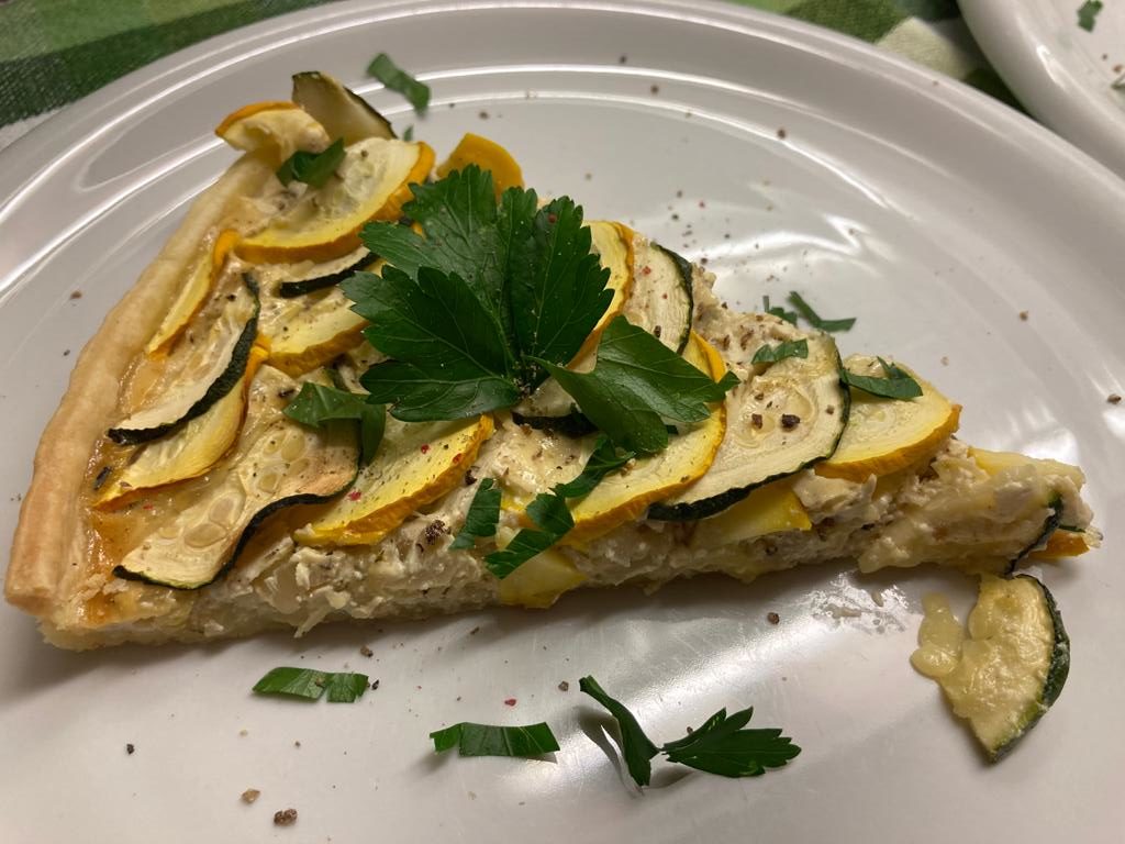 Quiche von zweierlei Zucchini - der andere Teller